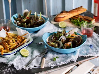 From the bach to the beach