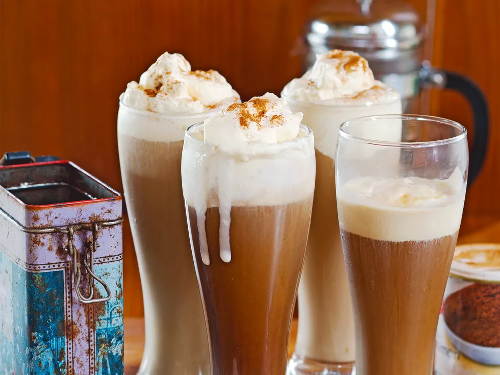 Iced coffee