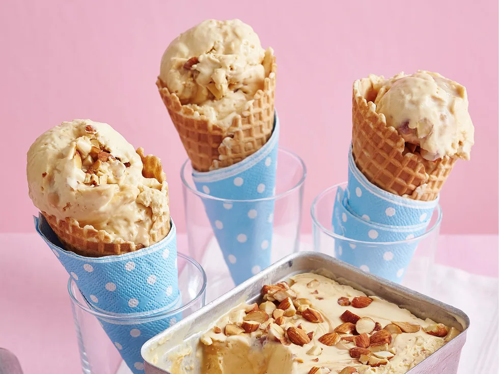 Dulce de leche ice cream