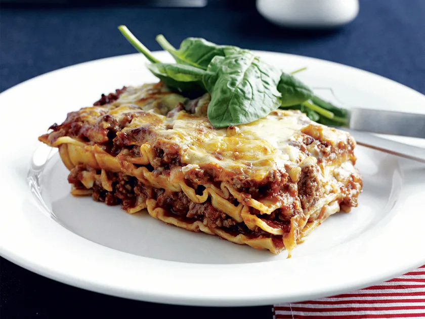 Quick lasagne