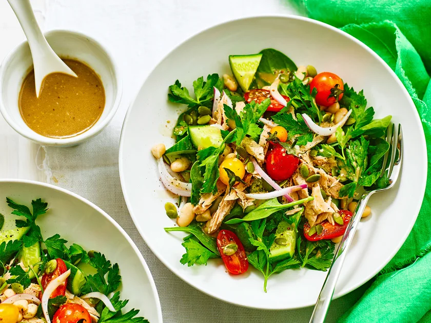 White bean &amp; tuna salad