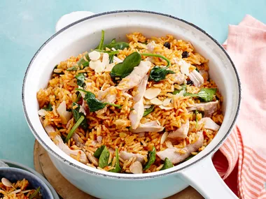Chicken & tomato pilaf
