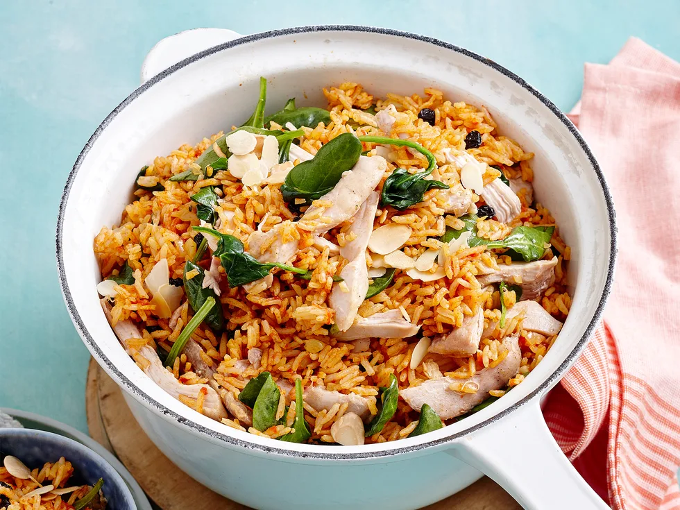 Chicken & tomato pilaf