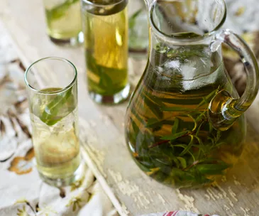 Lemon verbena tea