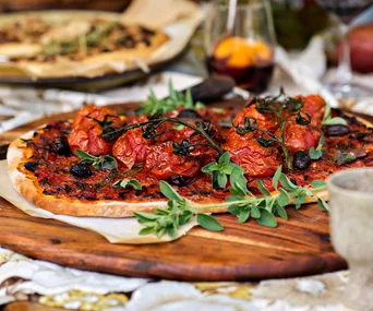 Provençal tomato tart