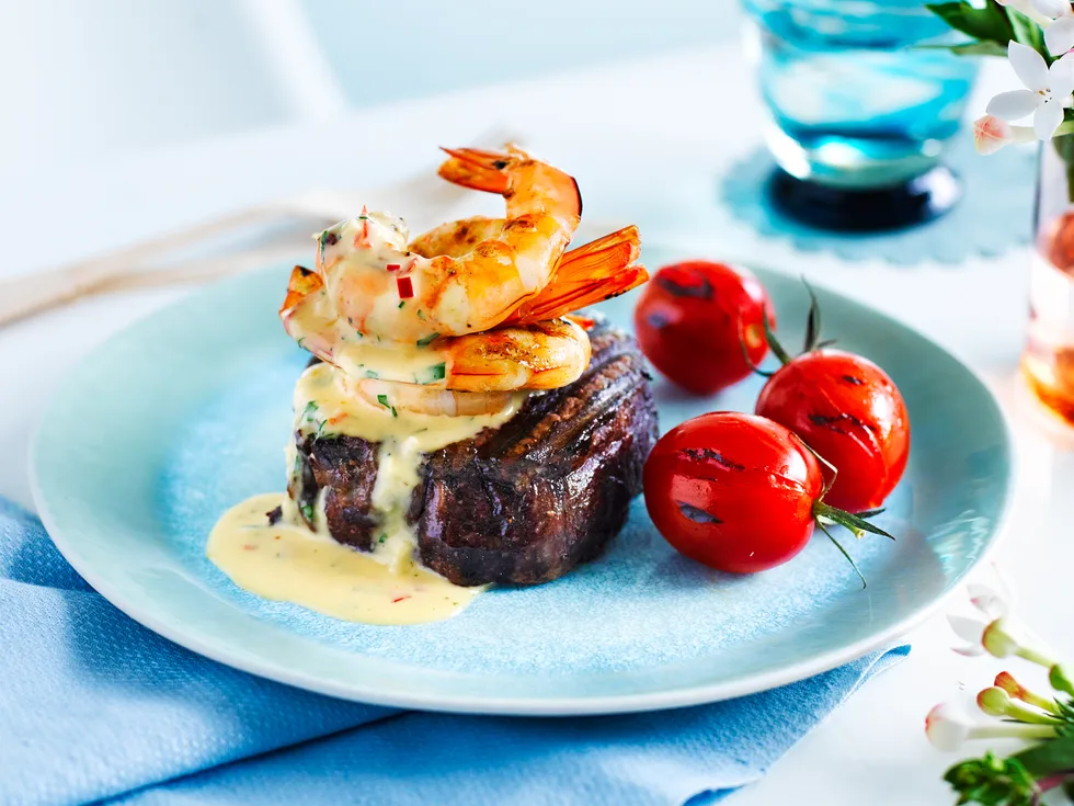 Classic surf and turf