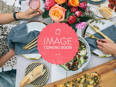 Sweet onion and cottage cheese tart with carrot salad