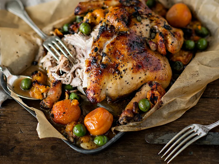 Lucy's apricot chicken