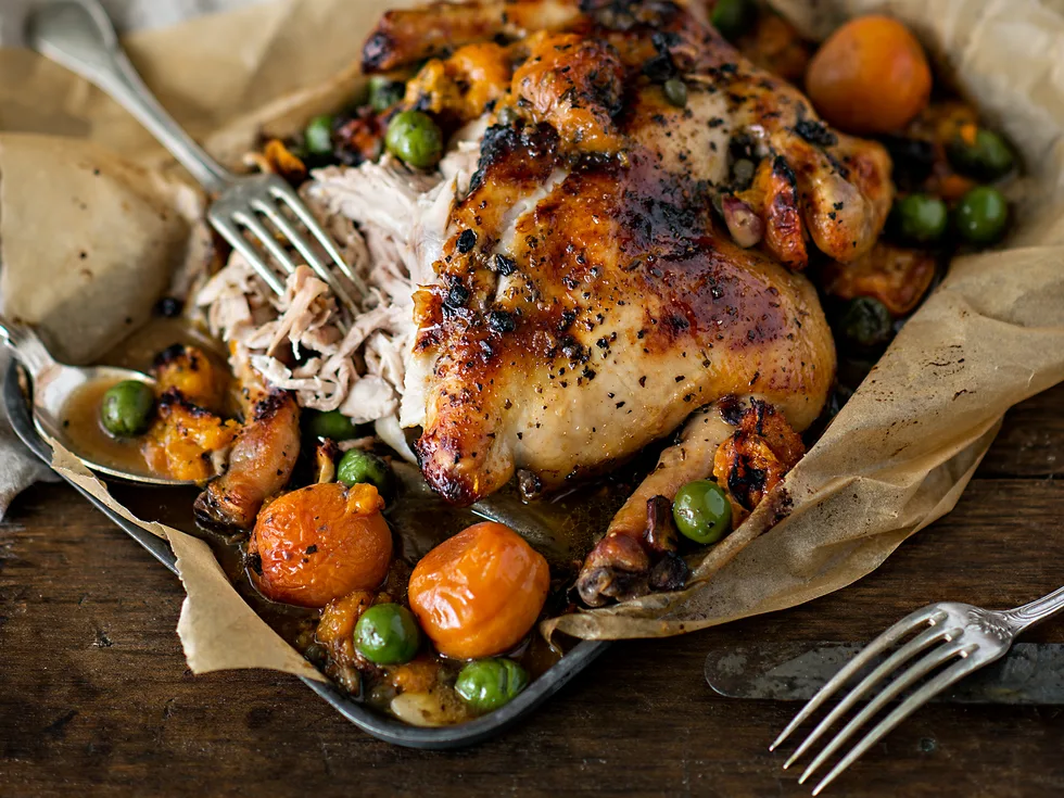 Apricot chicken