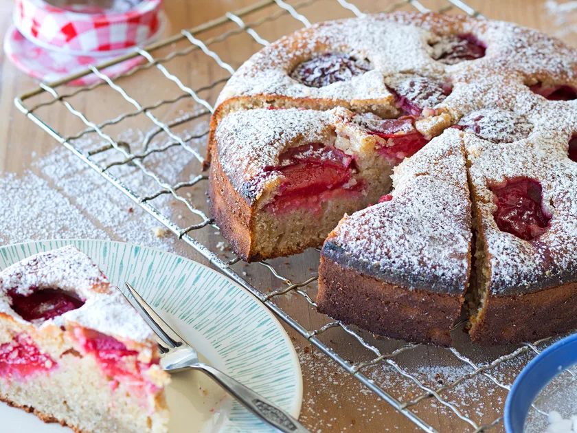 Mum’s plum cake