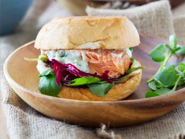 Oh!-mega salmon burgers