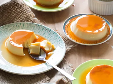 Simple crème caramel