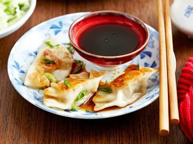Pork and cabbage gyoza