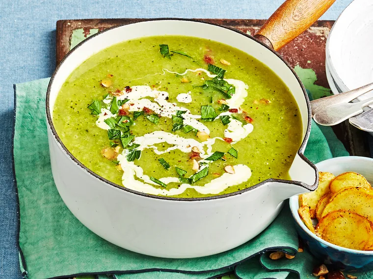 Broccoli & potato soup