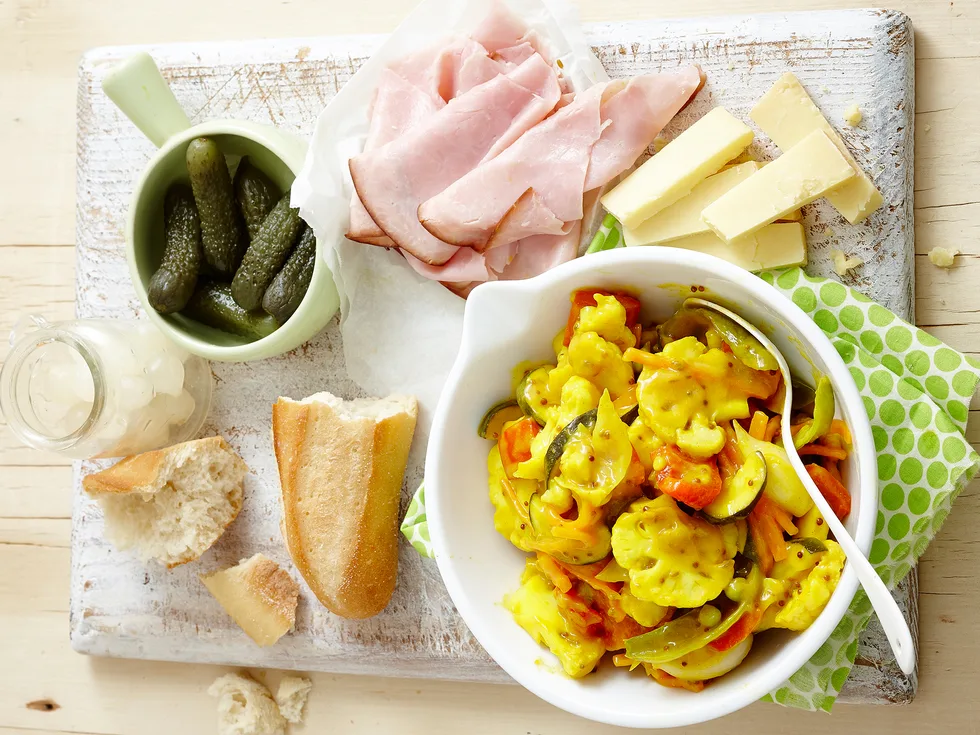 Cauliflower mustard relish