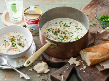 Seafood chowder