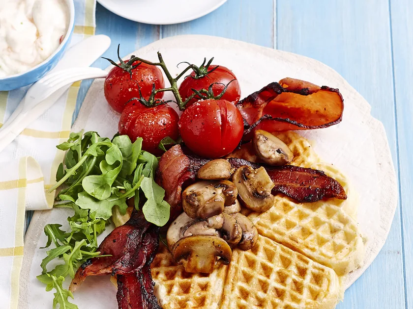Buttermilk waffles