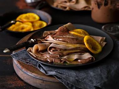 French Nutella crêpes