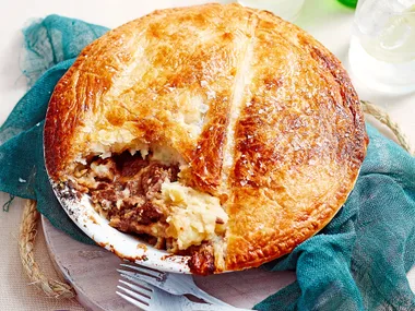 Steak Diane pie