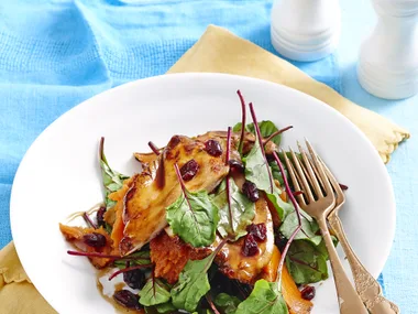 Maple-glazed turkey steaks