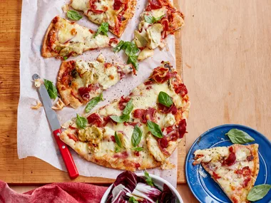 Italian flatbread pizza