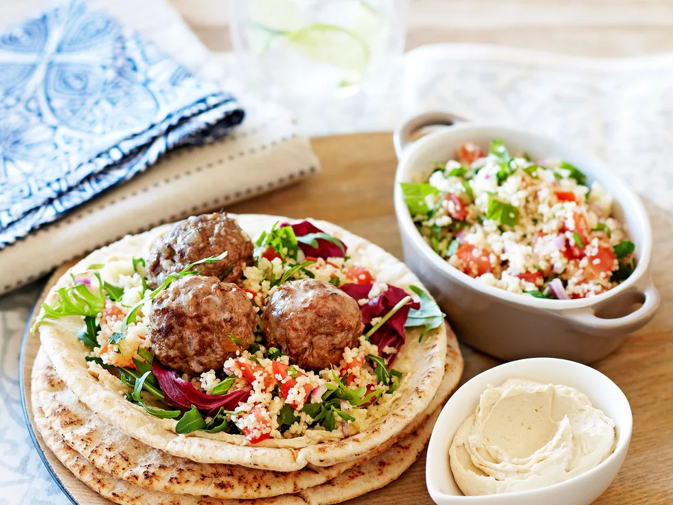 Middle Eastern meatballs