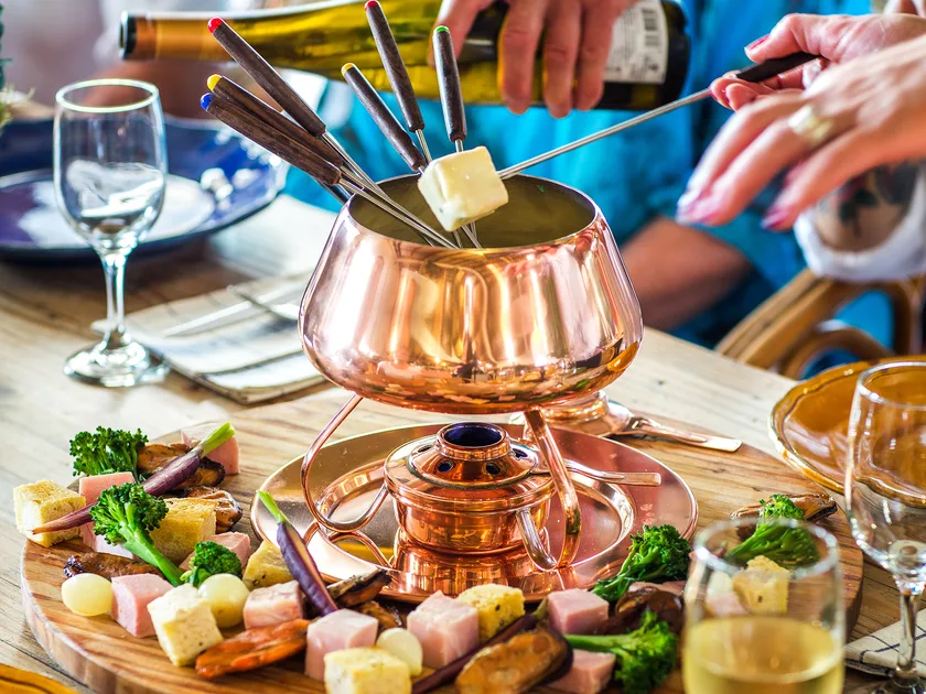 Cheese fondue