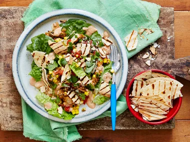 Mexican tortilla salad