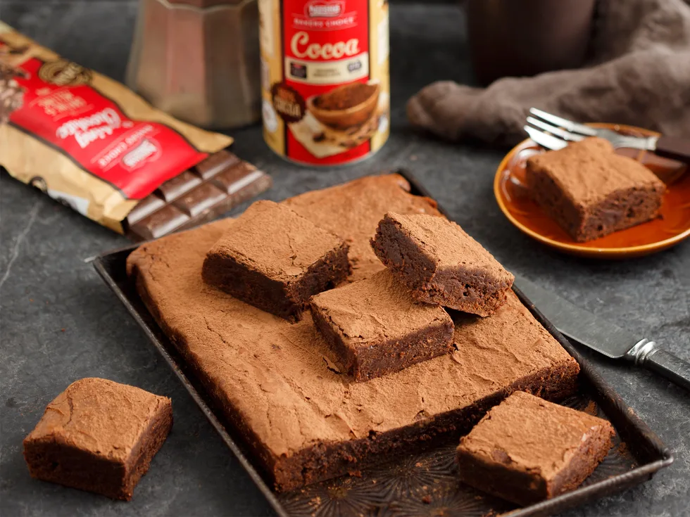 Best-ever fudge brownies