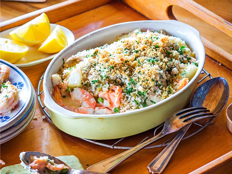 Family fish dish