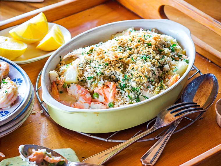 Family fish dish