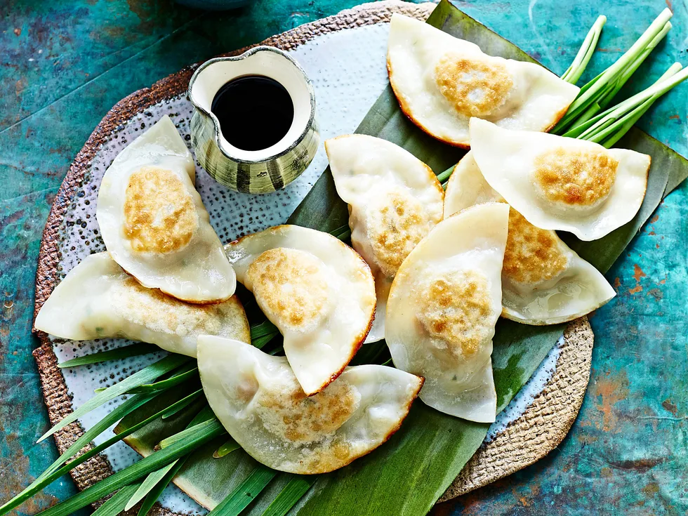 Korean-style dumplings