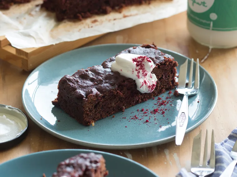 Rich chocolate and beetroot cake
