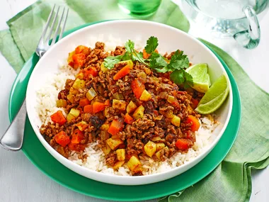 Family mince curry
