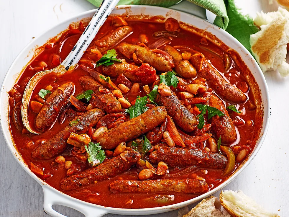 Sausage and bean stew