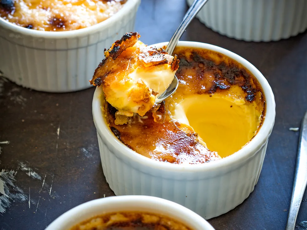 Vanilla crème brûlée