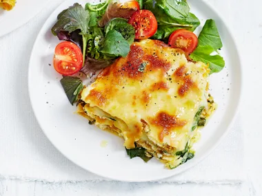 Pumpkin and ricotta lasagne