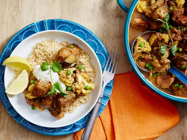 Middle Eastern spiced pork with dates