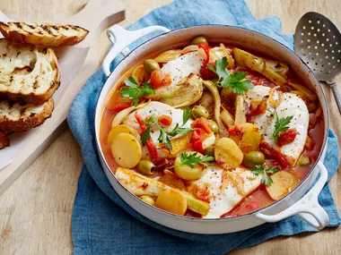 Spanish fish casserole