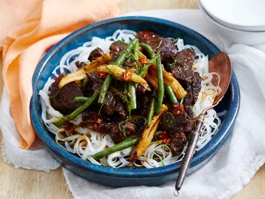 Asian-style beef casserole