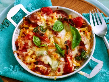 Pizza pasta melts