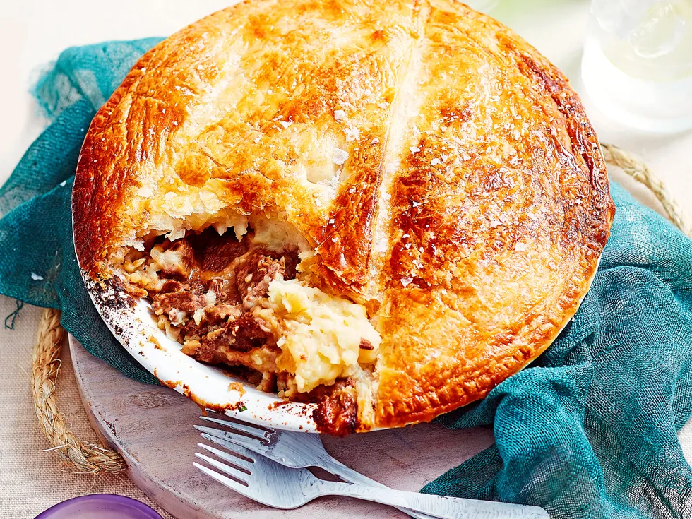 Steak Diane pie