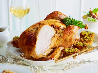 Paris butter roast turkey
