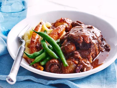 Freezer-friendly beef bourguignon