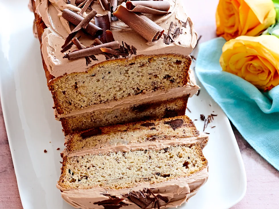 Banana chocolate-chip loaf