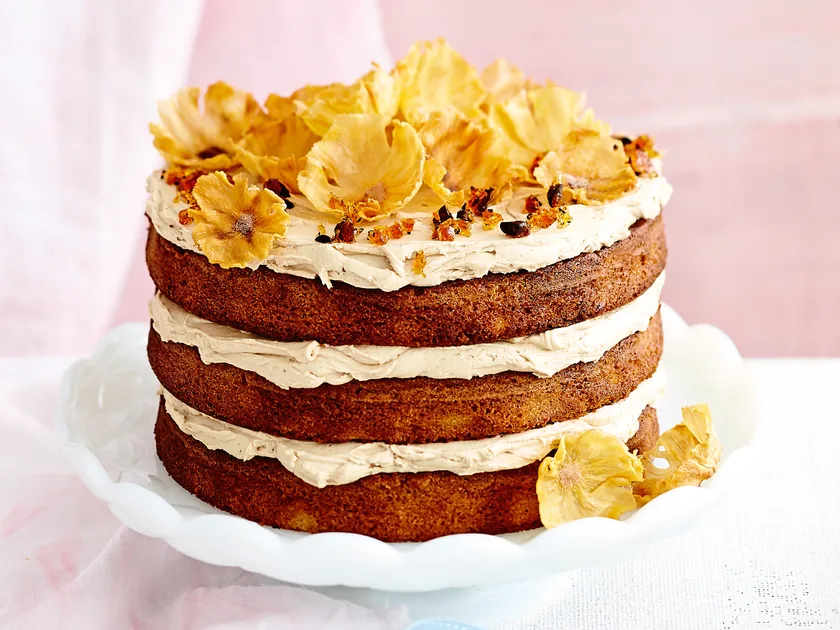 Impressive pineapple coffee cake