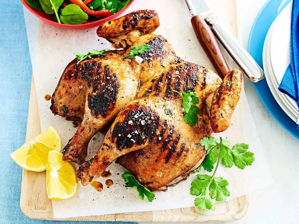 Cider and spice marinated chicken