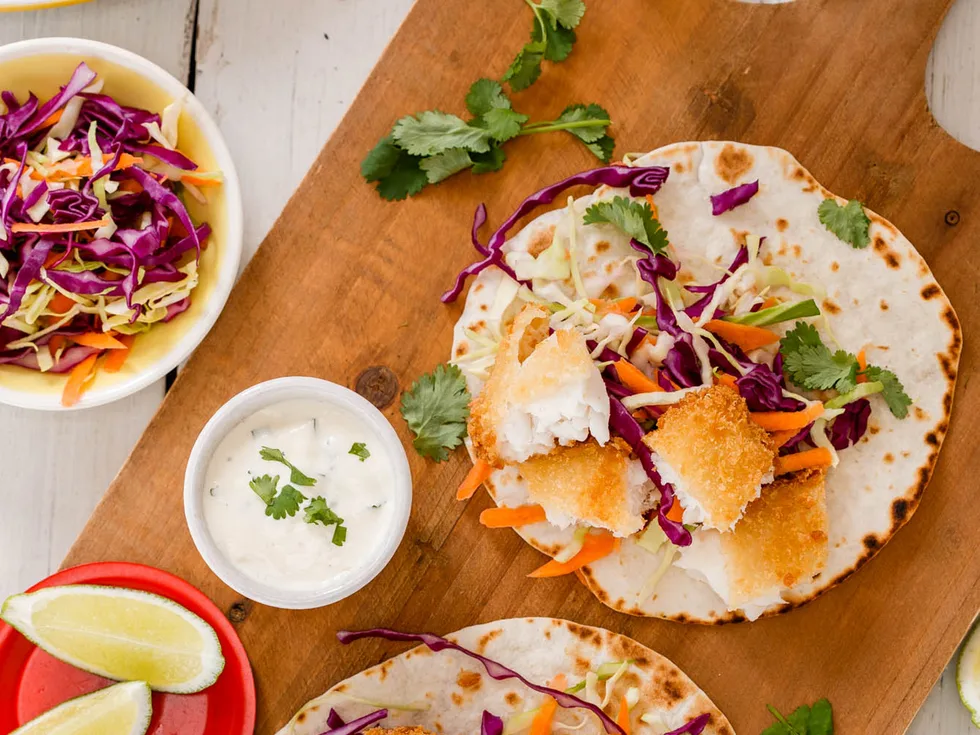 Soft fish tacos
