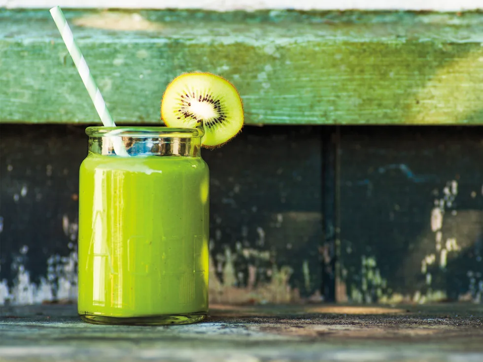 Get up and green smoothie