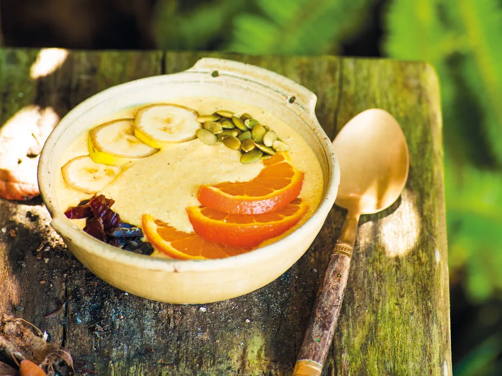 Soothing sunshine breakfast bowl
